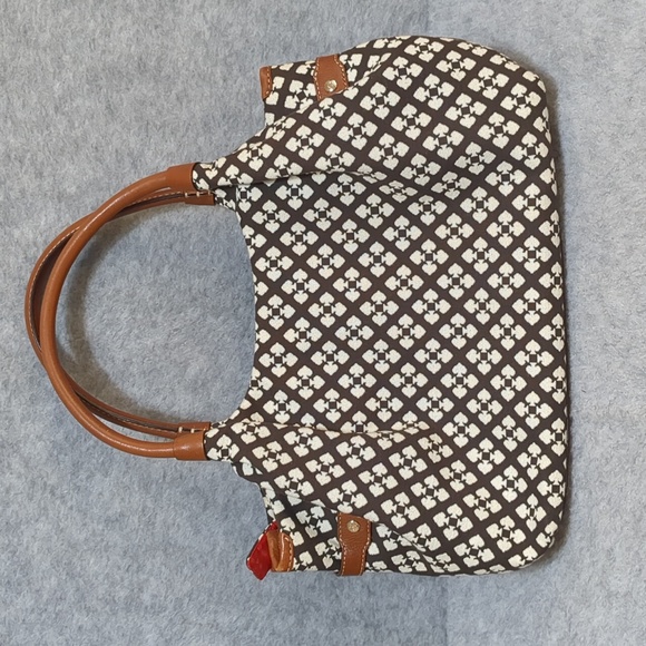 Kate spade tote bag brown/beige/red - Picture 3 of 11